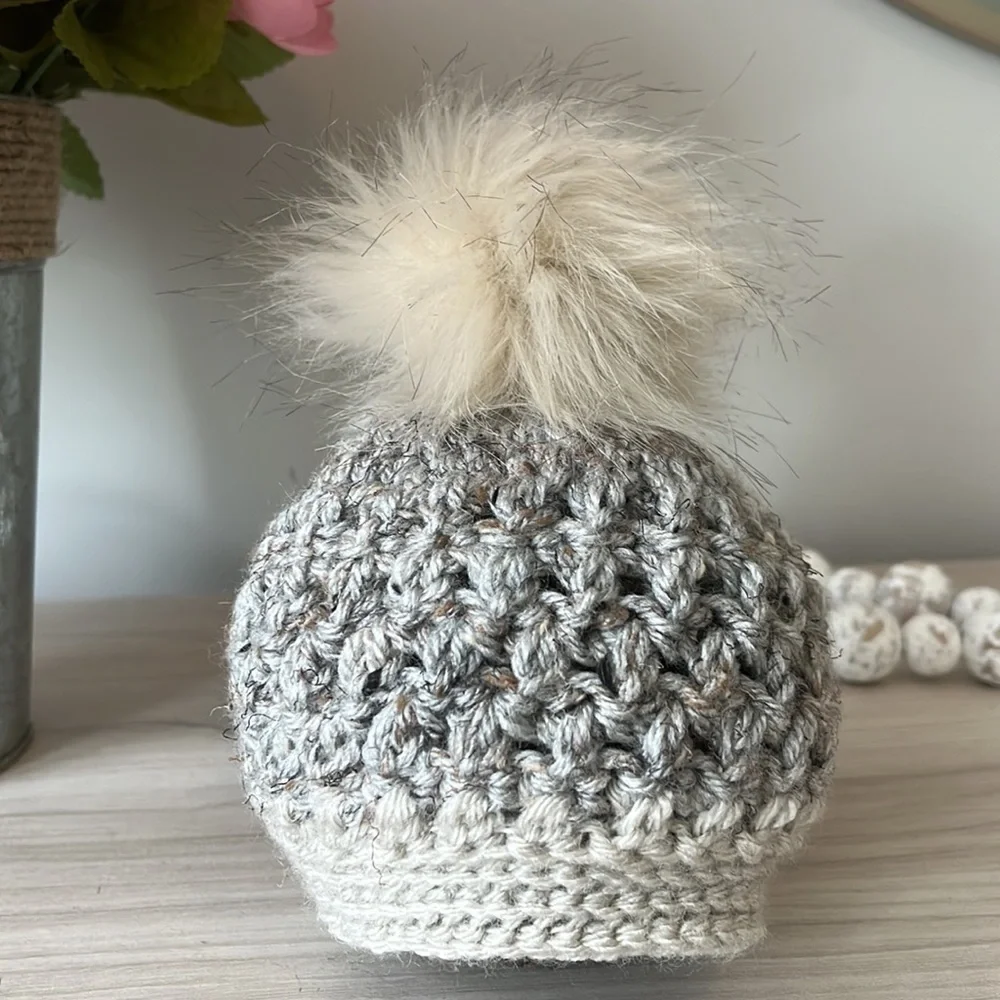 Handmade Crochet Baby Beanies